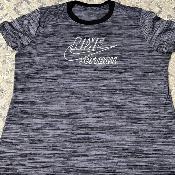 Women’s Nike Softball Dri Fit Strikeout Swoosh Sports Shirt XL - Picture 2 of 9